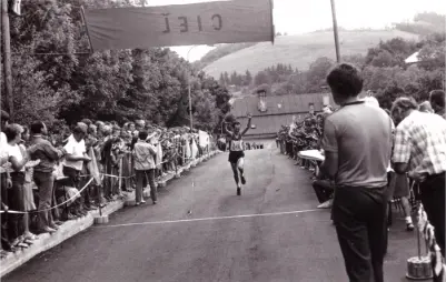 CBTM V. ročník 1985 dobeh na starom ihrisku Bohuslav Melicherčík 3 miesto v hlavnej kategórii
